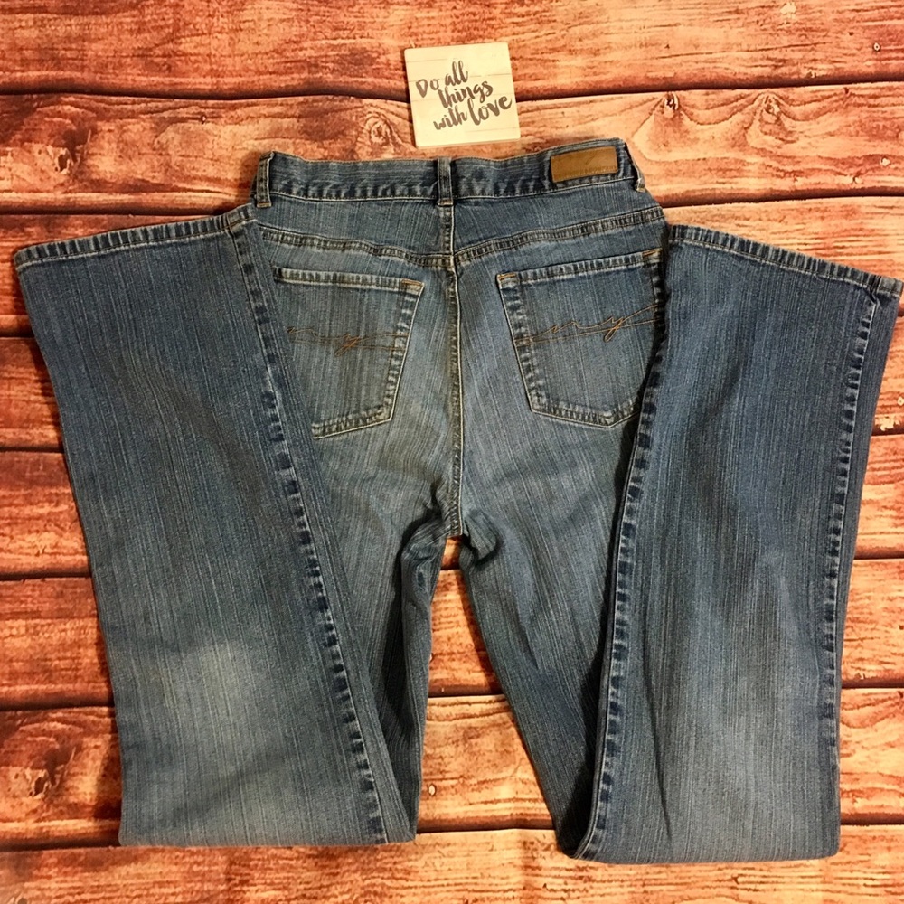 EUC Sz 8 Tall Long New York & Company Straight Leg